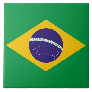 Cerâmica Azulejo de Sinalizador Brasileiro