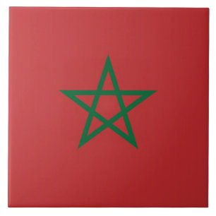 Cerâmica Azulejo de Sinalizador de Marrocos