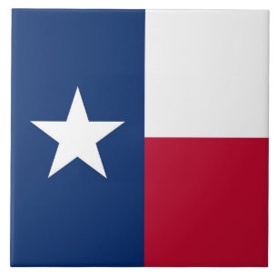 Cerâmica Azulejo de Sinalizador do Estado do Texas
