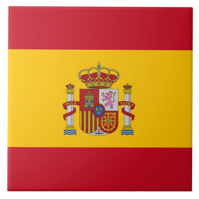 Cerâmica Azulejo de Sinalizador espanhol (Frente)