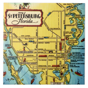 Cerâmica Azulejo de St Petersburg Flórida