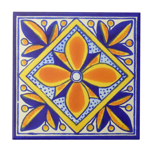 Cerâmica Azulejo de Talavera (Frente)