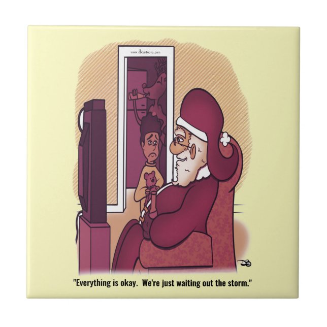 Cerâmica Azulejo de tempestade (Frente)