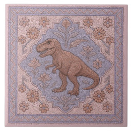 Cerâmica Azulejo de Tyrannasaurus Rex