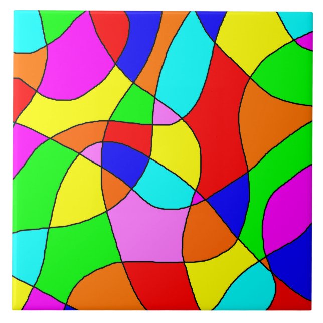 Cerâmica Azulejo de vidro retido (Frente)