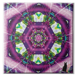 Cerâmica Azulejo de Violette Kaleidoscope