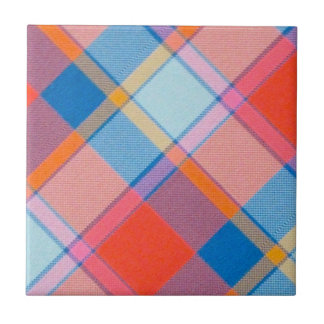 Cerâmica Azulejo de Xadrez laranja