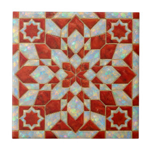 Cerâmica Azulejo de Zellige Marroquino de Luxo