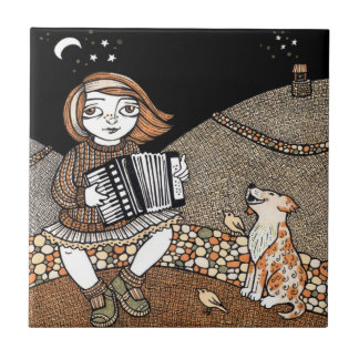 Cerâmica Azulejo decorativo de Annies Accordian