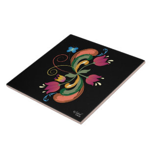 Cerâmica Azulejo Decorativo do Estilo de Arte Popular Escan