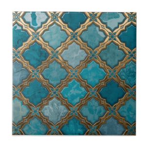 Cerâmica Azulejo Decorativo Marroquino para Decoração de Ca