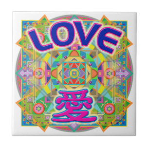 Cerâmica Azulejo Design DE AMOR