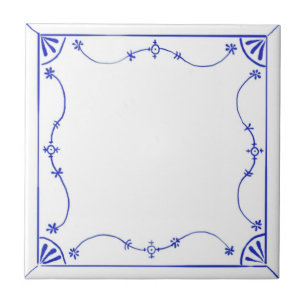 Cerâmica Azulejo do design de Delft Blau