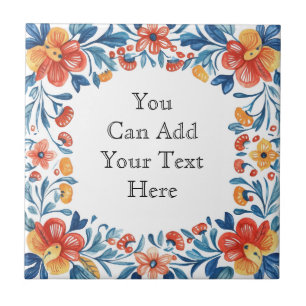 Cerâmica Azulejo do Estilo de Talavera Hacienda Mexicano