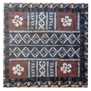 Cerâmica Azulejo do impressão de pano do Tapa de Fiji