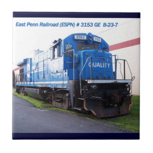 Cerâmica Azulejo do leste da locomotiva #3153 da estrada de