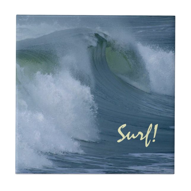 Cerâmica Azulejo do surf de Pcific (Frente)