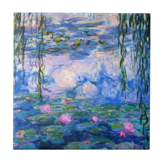 Cerâmica Azulejo dos lírios de água de Monet