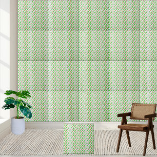 Cerâmica Azulejo Elegante de Padrão de Árvore de Natal Cerâ