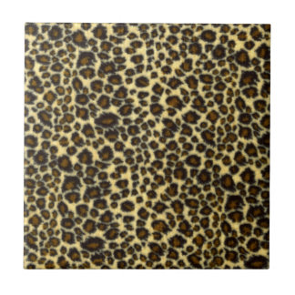 Cerâmica Azulejo Estampa de Leopardo