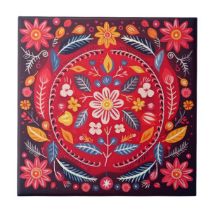 Cerâmica Azulejo Estilo de Talavera Hacienda Mexicana Azule