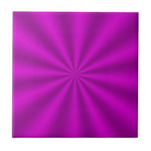 Cerâmica Azulejo fúcsia de Starburst