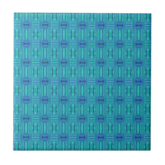 Cerâmica Azulejo Geométrico Azul de Lagoa