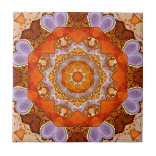 Cerâmica Azulejo Geométrico de Design Abstrato do Mediterrâ