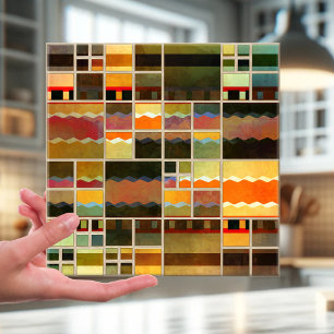 Cerâmica Azulejo Geométrico de Notebook Cozinha de Bathroom