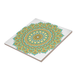 Cerâmica Azulejo Impressão de ventilador
