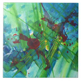 Cerâmica Azulejo legal de Arte Crítica de Abstrato Moderno