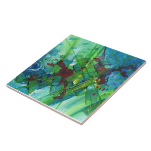 Cerâmica Azulejo legal de Arte Crítica de Abstrato Moderno