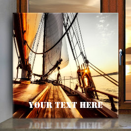 Cerâmica Azulejo Marítimo Náutico de Navegação Marítima