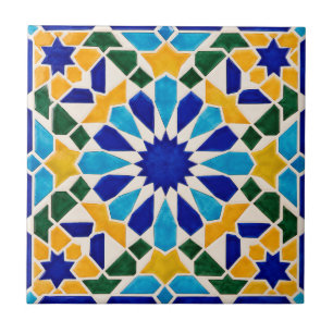 Cerâmica Azulejo Marroquino de Luxo Zellige – Artesanato Fe