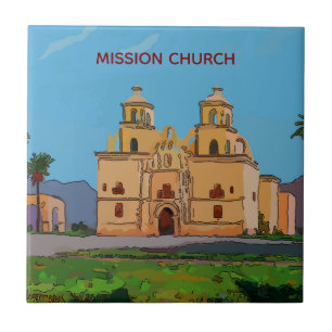 Cerâmica Azulejo Mexicano, Antiga Missão Espanhola de Azule