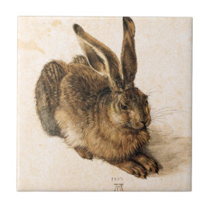 Cerâmica Azulejo novo da lebre de Albrecht Durer