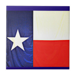 Cerâmica Azulejo pequeno da bandeira de Texas