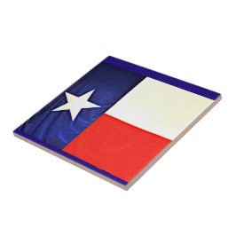 Cerâmica Azulejo pequeno da bandeira de Texas