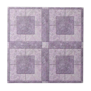 Cerâmica azulejo roxo de pedra