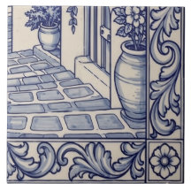 Azulejo Santorini Mural Telha 6 de 6 Inferior Dire