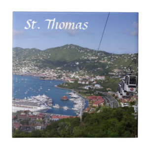 Cerâmica Azulejo Trivet de St Thomas
