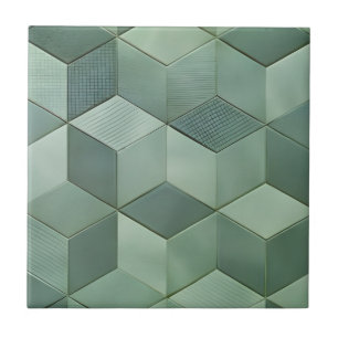 Cerâmica azulejo verde de grama