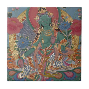 Cerâmica Azulejo verde de Tara