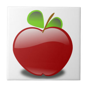 Cerâmica Azulejo VERMELHO de APPLE