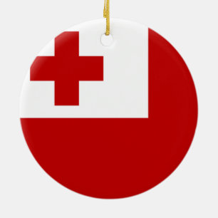 Cerâmica Bandeira do Ornamento de Tonga