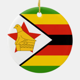Cerâmica Bandeira do ornamento de Zimbabwe