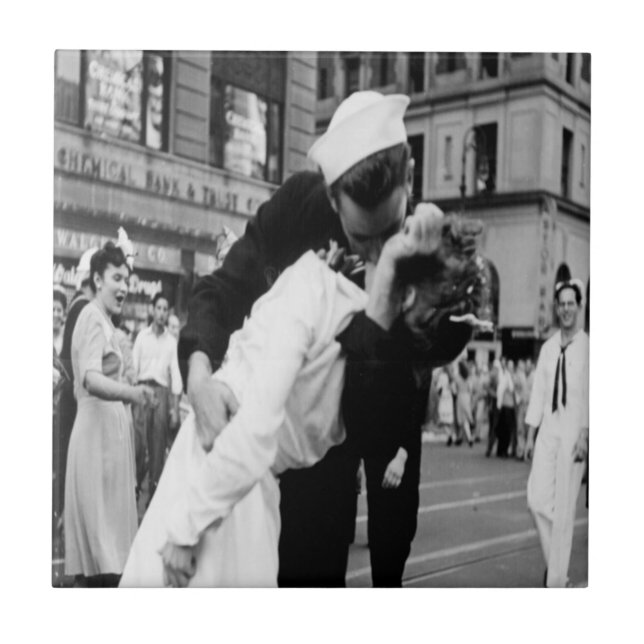 Cerâmica Beijando o azulejo do beijo de Couple.Hug (Frente)