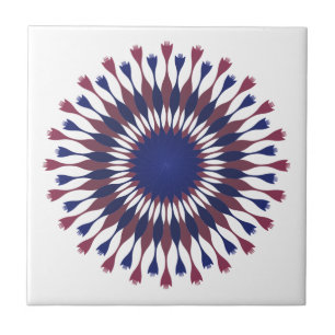 Cerâmica Belo Azulejo de Flor de Lotus Cerâmico