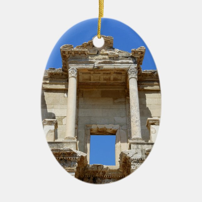 Cerâmica Biblioteca do ornamento de Celsus (Frente)
