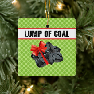 Cerâmica Bomba de Ornamento de Árvore de Natal do Carvão